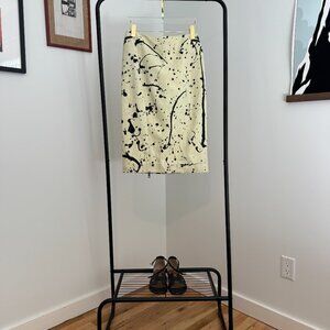 Rag & Bone Canvas Denim Pencil Skirt